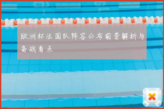 欧洲杯法国队阵容公布前景解析与备战看点