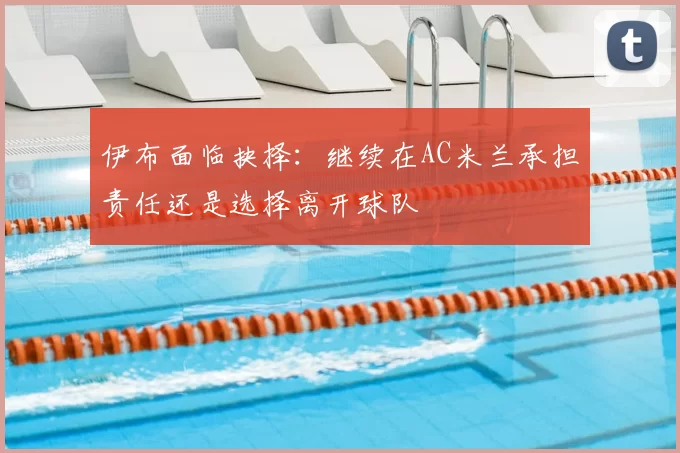 伊布面临抉择：继续在AC米兰承担责任还是选择离开球队