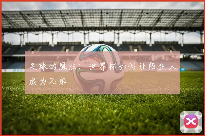 足球的魔法:世界杯如何让陌生人成为兄弟