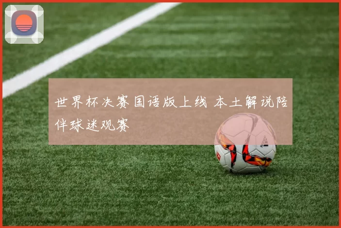世界杯决赛国语版上线 本土解说陪伴球迷观赛